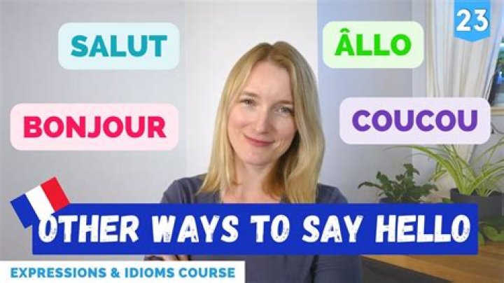 How do you respond to Bonjour in French?