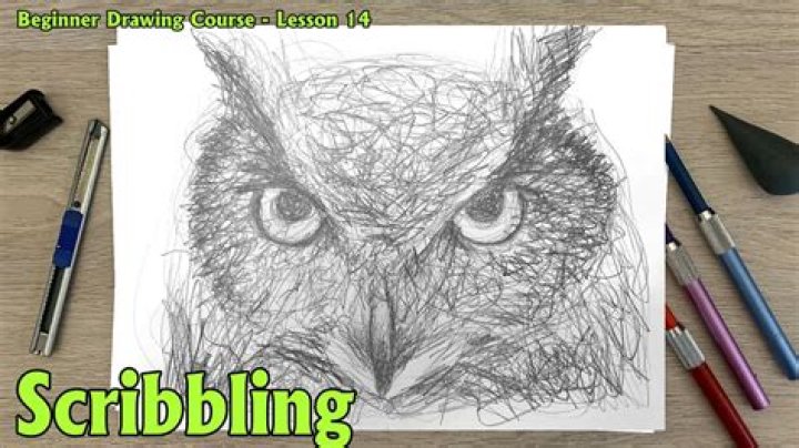 How do you scribble a picture?