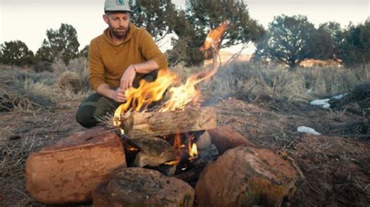 How do you start an outdoor fire?