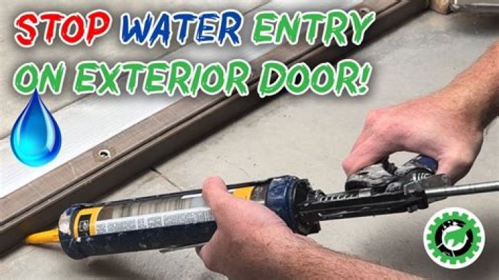 How do you stop an active water leak?