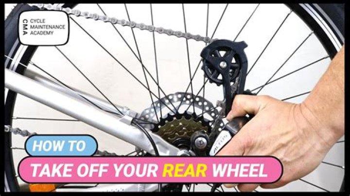 How do you take the back wheel off a scooter?