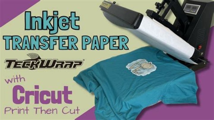 How do you transfer ink to tape?
