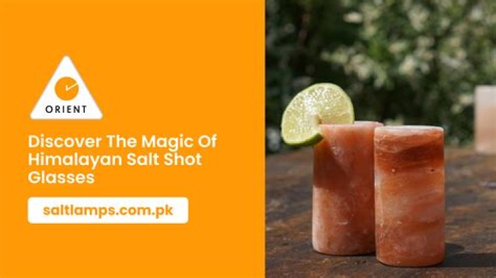 How do you use Himalayan salt shot glasses?