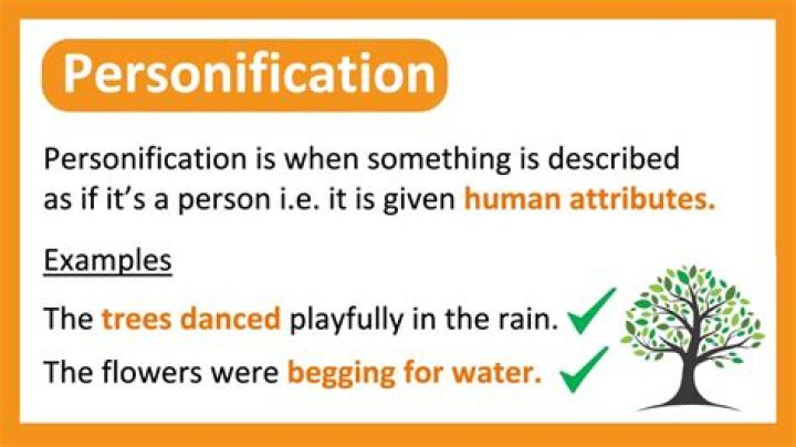 How do you use personified in a sentence?