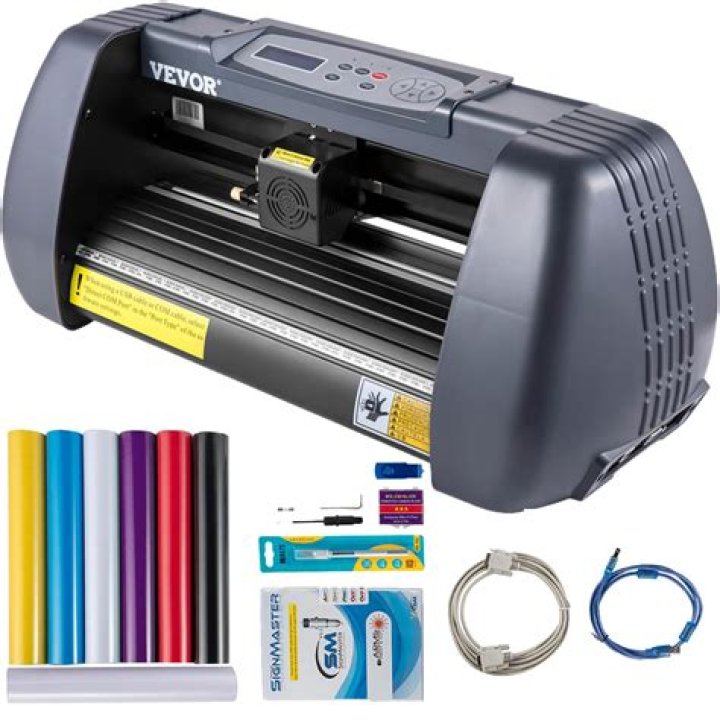 How does a vinyl printer work?