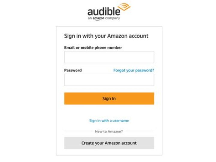 How does an audible account work?