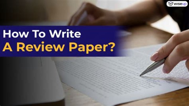 How is a review written?