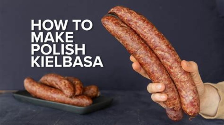 How is Polish kielbasa made?