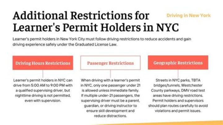 How late can you drive with a permit in NY?
