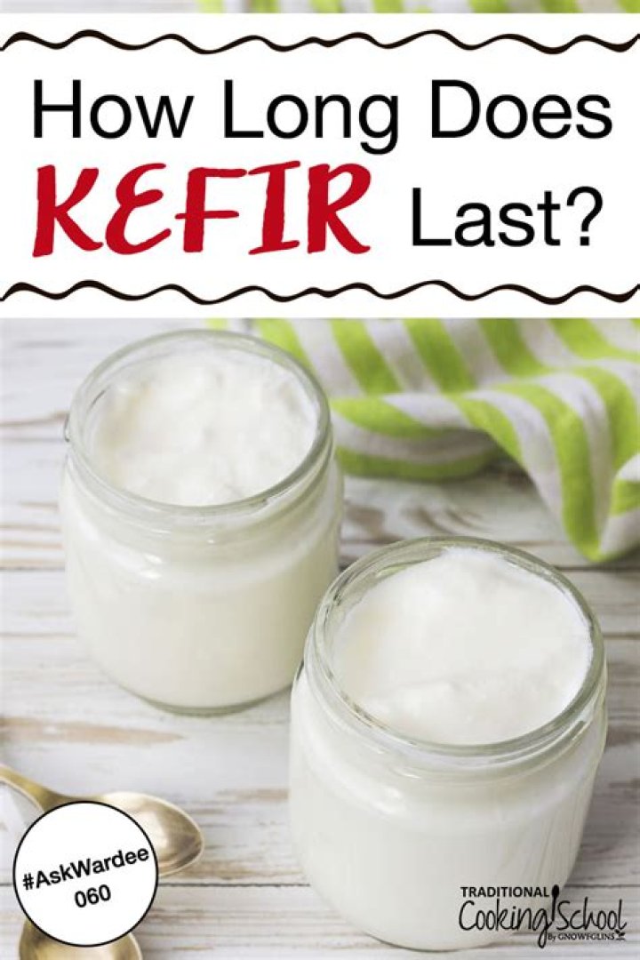How long do kefir grains last in fridge?