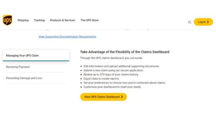 How long do you have to file a UPS claim?