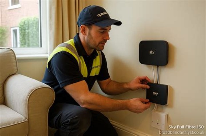 How long does it take Sky to install broadband?