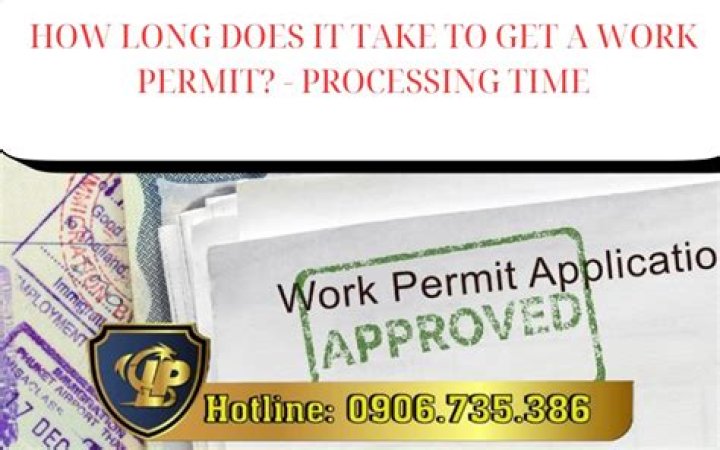 How long does it take to get a work permit in Maryland?