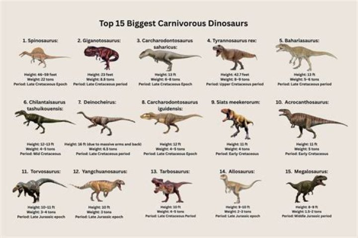 How many dinosaurs were carnivores?