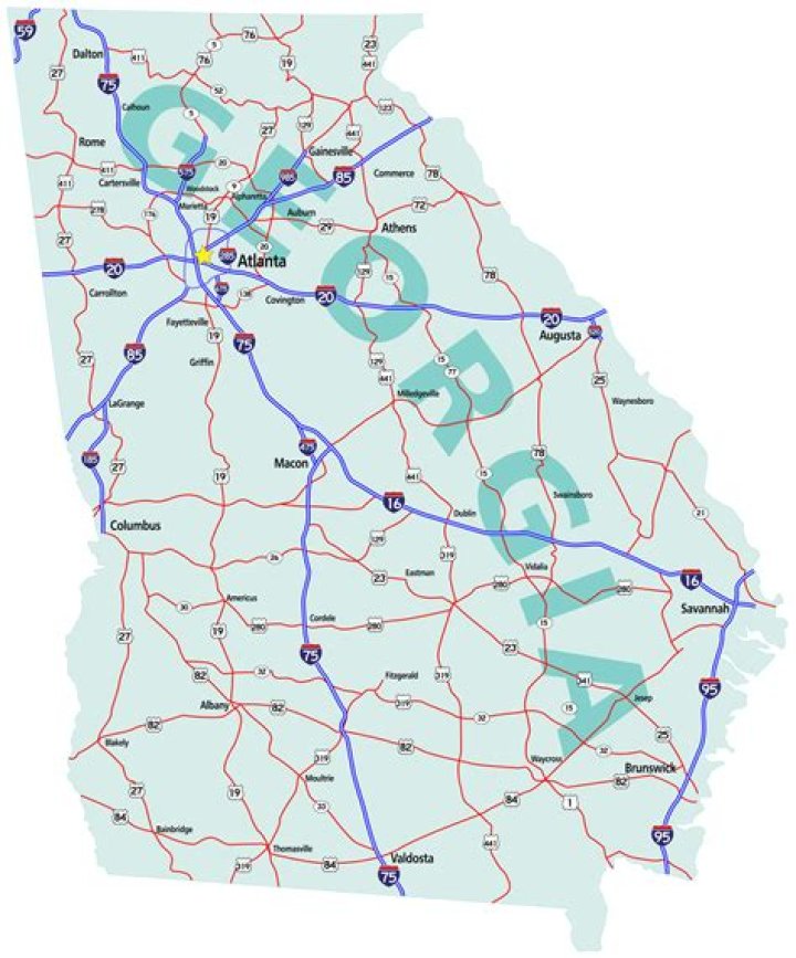 How many interstate highways are in Georgia?