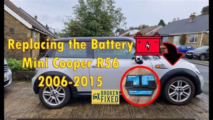 How much does it cost to replace a Mini Cooper battery?