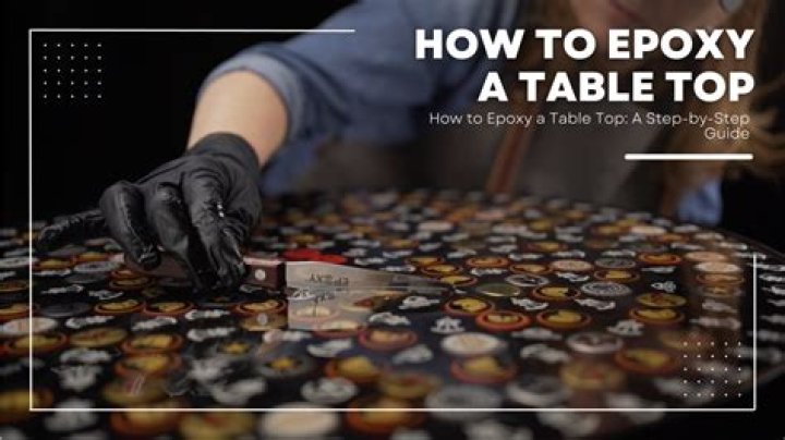 How much epoxy do I need for a bar top?