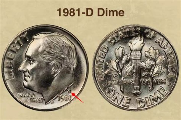 How much is a 1981 D dime worth?
