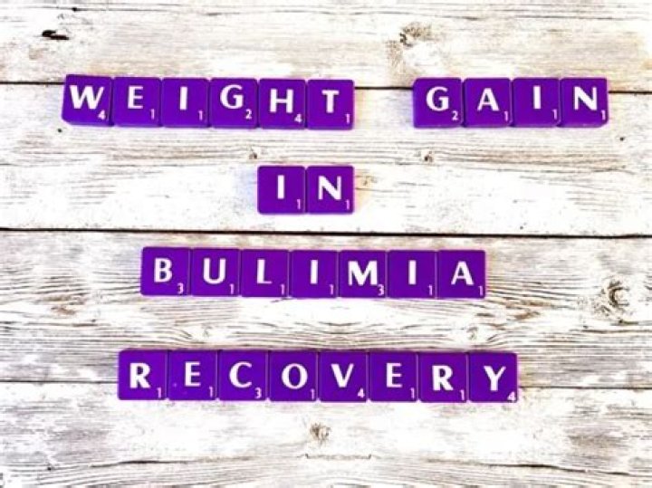 How much weight do you gain in bulimia recovery?