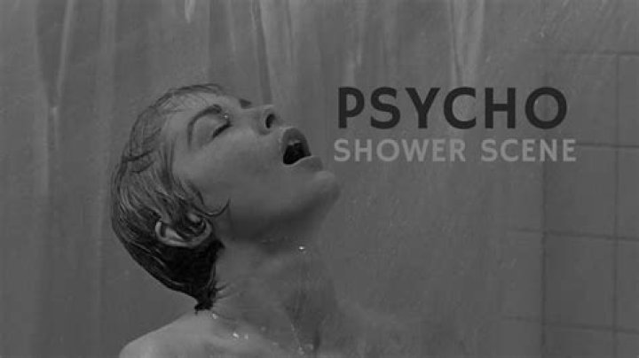 How was the shower scene in Psycho filmed?