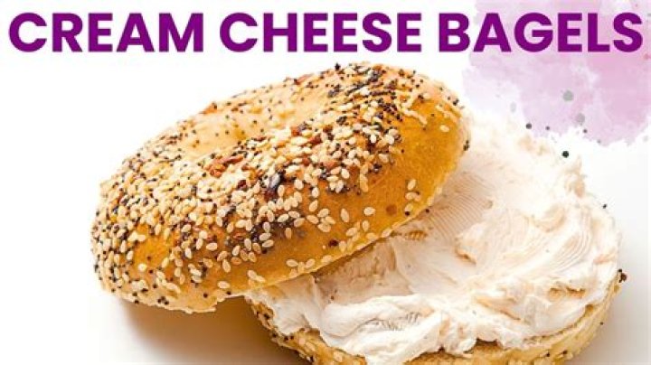 Is a bagel and cream cheese healthy?