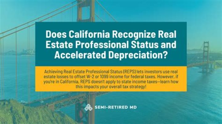 Is California depreciation different from federal?