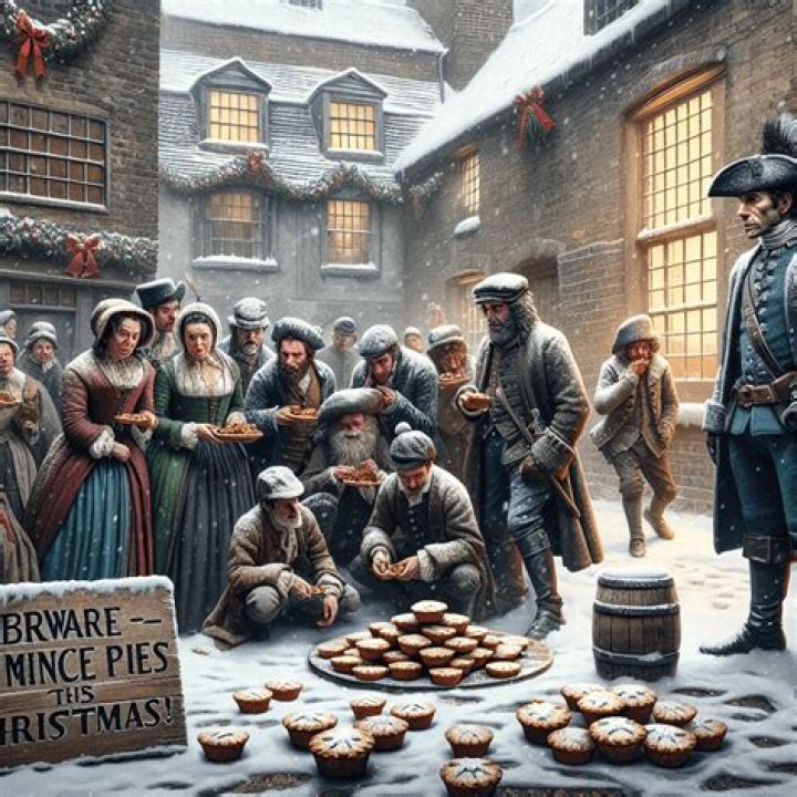 Is eating mince pies illegal?
