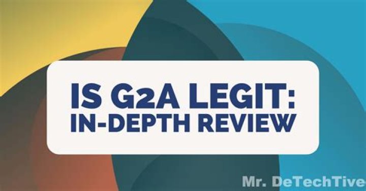 Is g2a legitimate?
