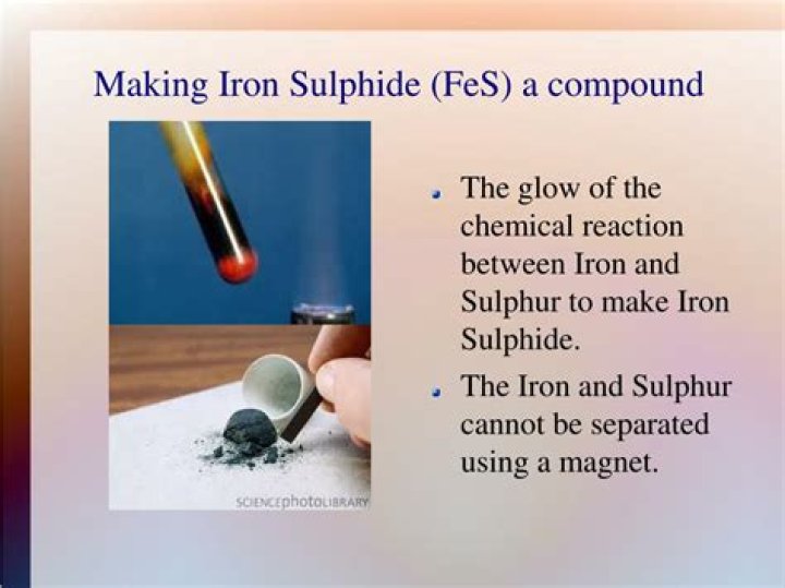 Is iron sulfide a mixture?