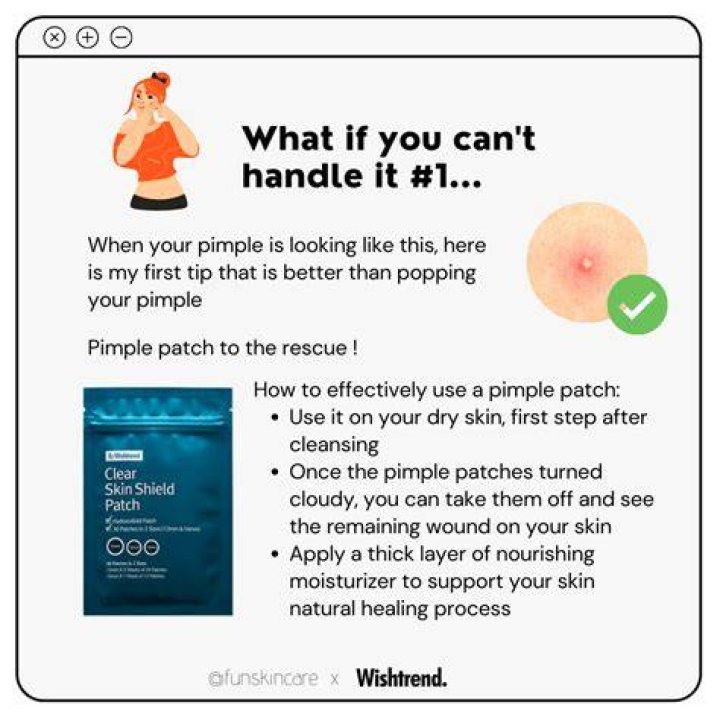 Is it better to pop a pimple or leave it alone?