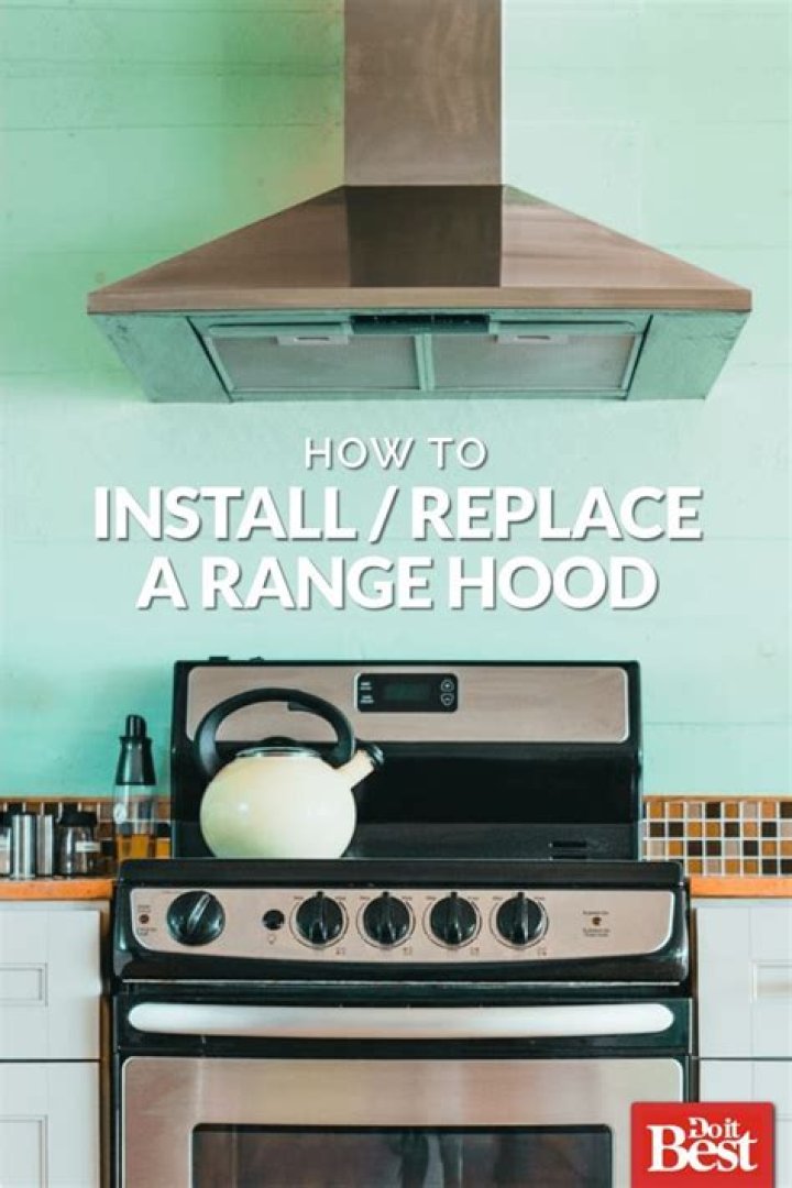 Is it easy to replace a range hood?
