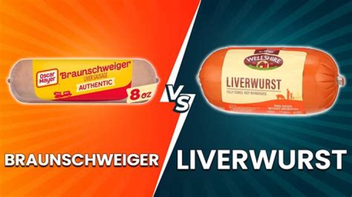 Is liverwurst and Braunschweiger the same?