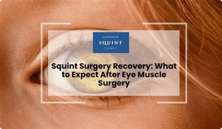 Is squint surgery painful?
