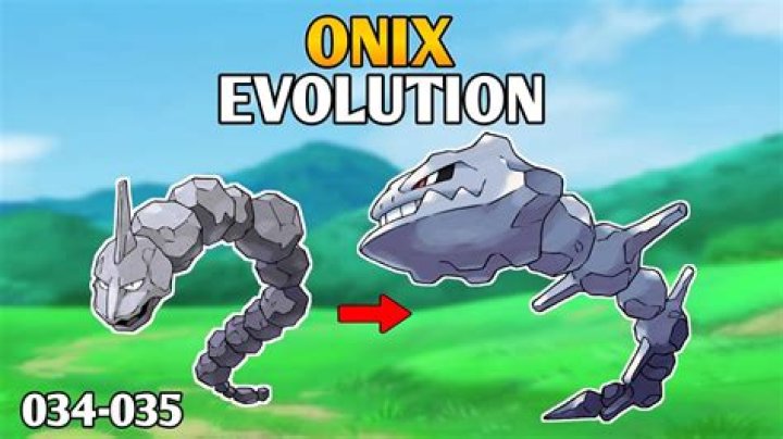 Is steelix the evolution of Onix?