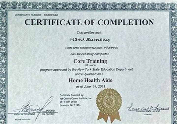 Is there a certification for home health nurses?