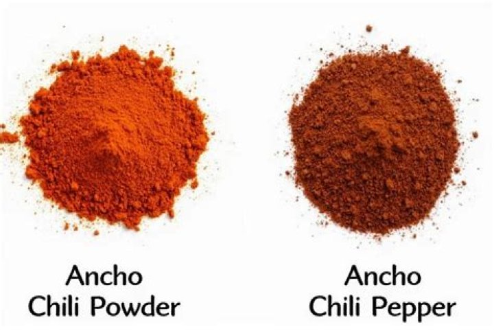 Is there a difference between ancho chili powder and chili powder?