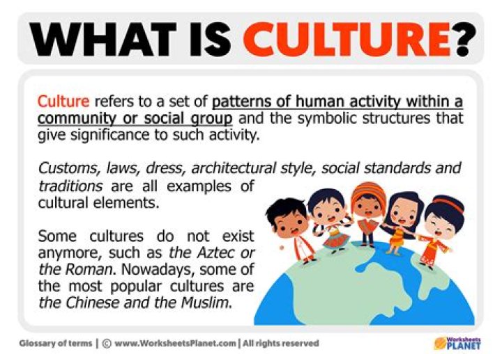 What are cultural meanings?