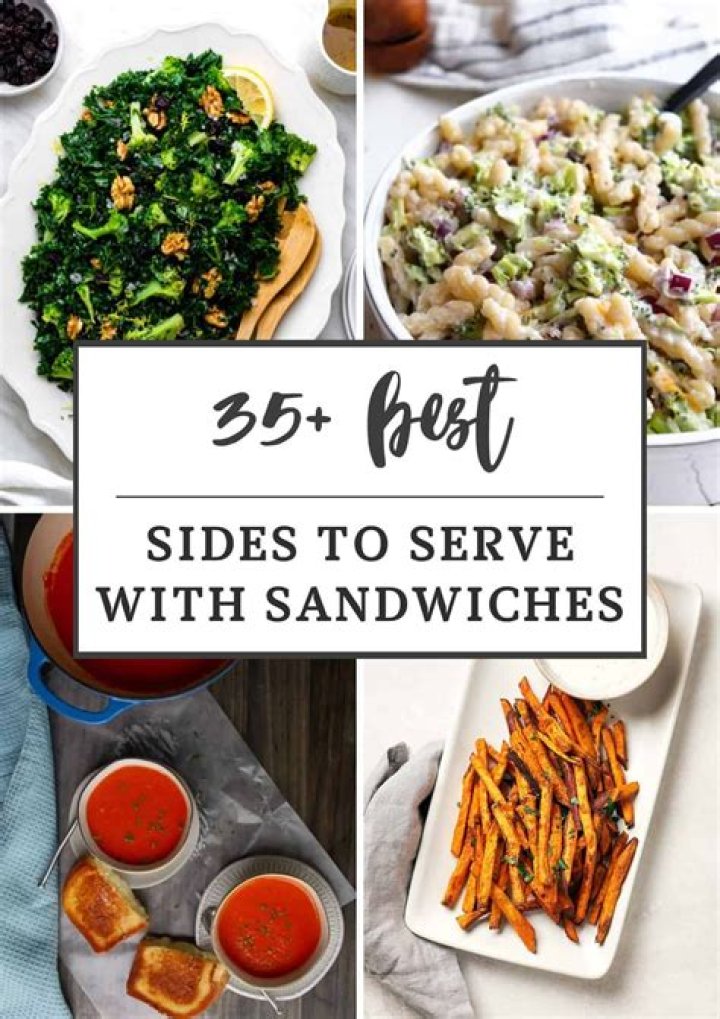 What are good side dishes for sandwiches?