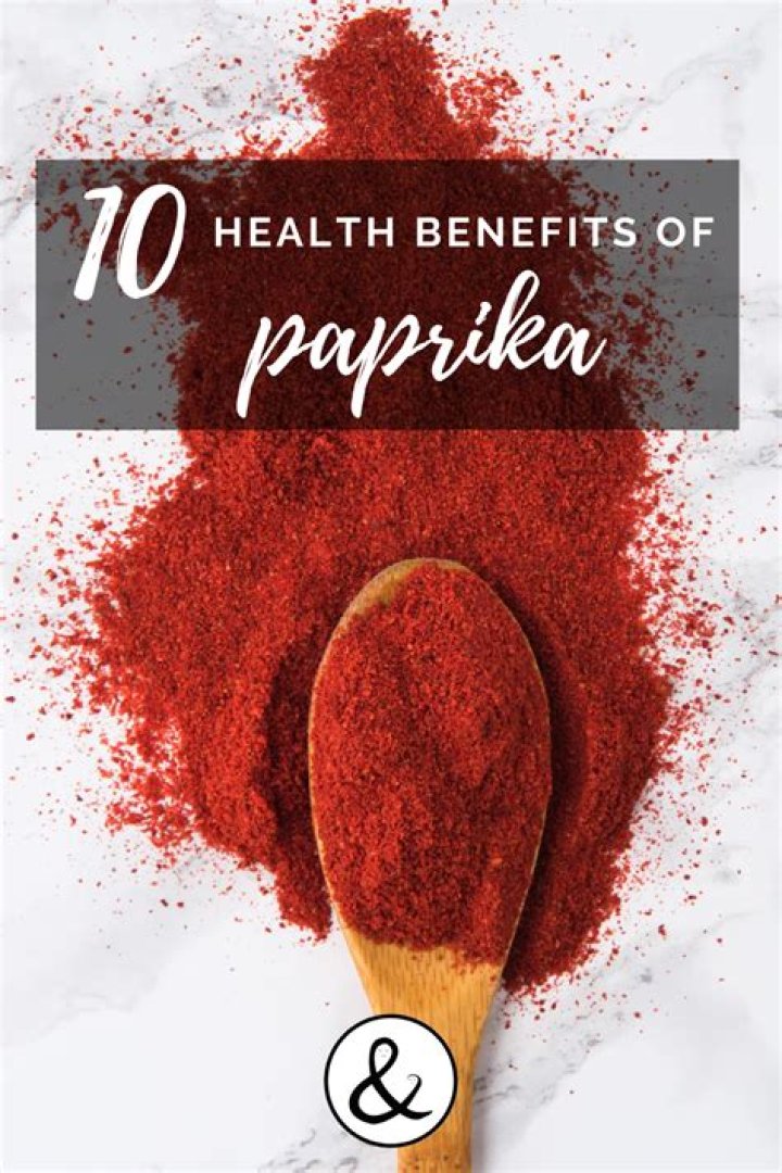 What are health benefits of Paprika?