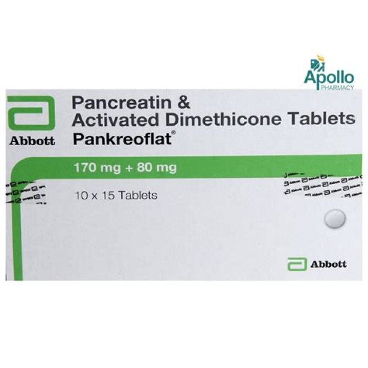 What are Pankreoflat tablets used for?
