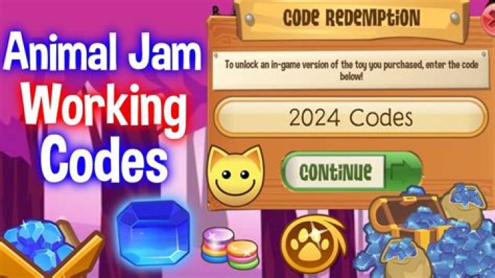 What are the Animal Jam codes?