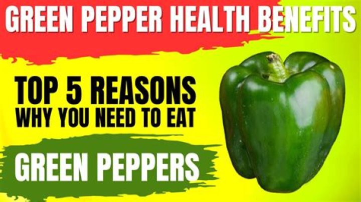 What are the benefits of green peppers?