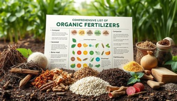 What are the examples of fertilizers?
