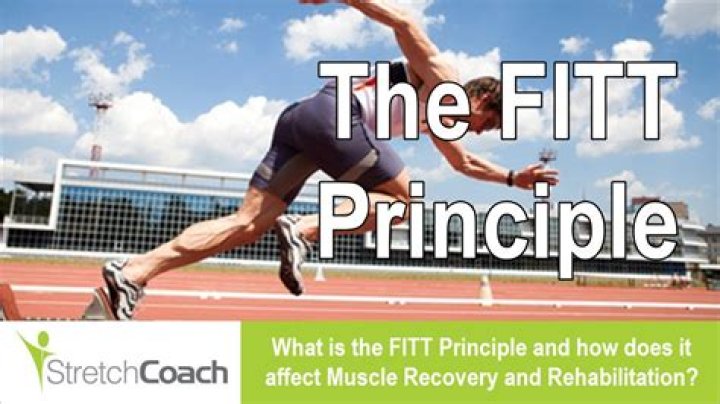 What are the FITT principles of training?
