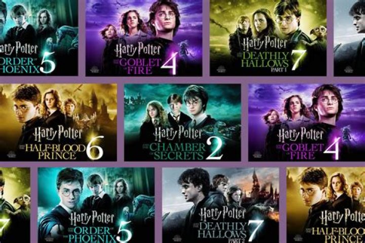What are the Harry Potter movies in order from first to last?