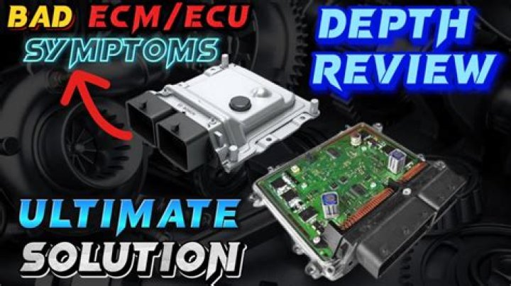 What are the symptoms of a bad ECM on a car?