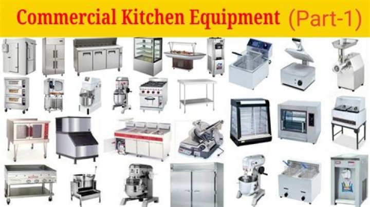What are the tools and equipment used in commercial cooking?