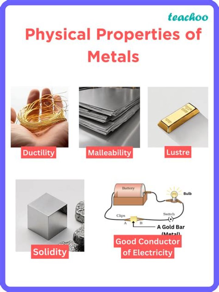 What are two important metal properties?
