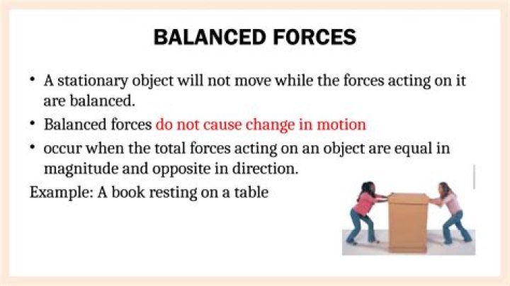 What can cause a stationary object to start moving?