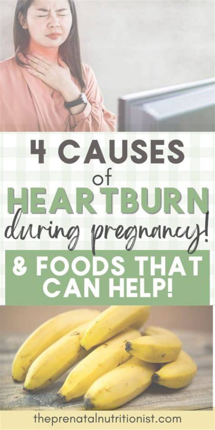 What can I eat to stop heartburn during pregnancy?